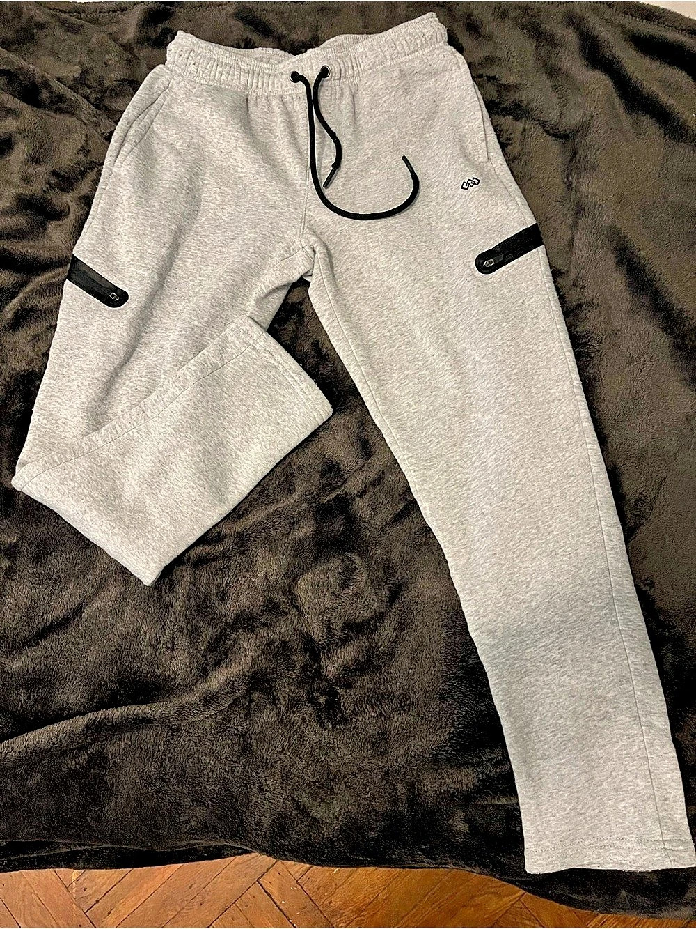LEG3ND Men's Jogger Pants Gray Size Medium